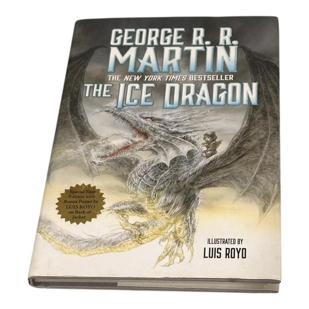 The Ice Dragon George R R Martin Luis Royo YA Fantasy Hardcover Illustrated - Picture 1 of 9